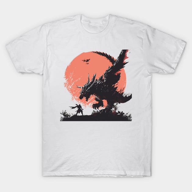 monster hunter T-Shirt by weirdesigns